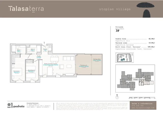 TALASA TERRA — Floor Plan 1