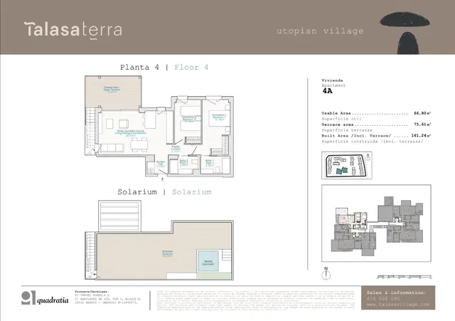 Современный пентхаус с видом на море в Эль Вергере — Floor Plan 1