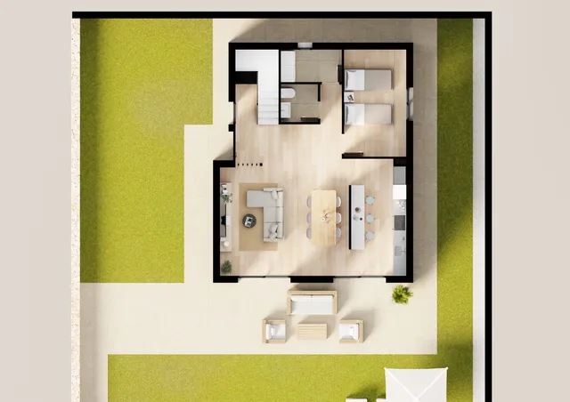 Modern detached house for sale in Finestrat, Alicante — Floor Plan 3