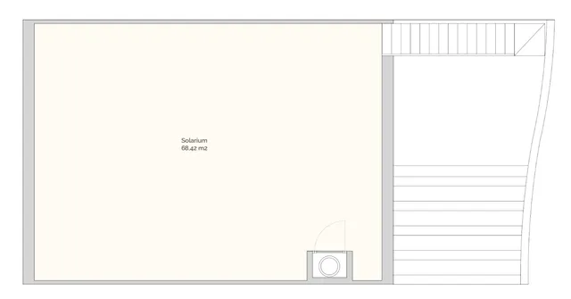 Modern 2-Bedroom Penthouse with Stunning Views in Balcón de Finestrat-Terra Marina — Floor Plan 2