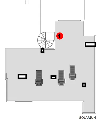Современный пентхаус с видом на море в Лез Маринес-Лас-Маринас, Дения — Floor Plan 2