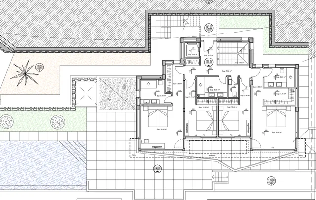 Elegant 4-bedroom villa offering sea views for sale in Raco de Galeno Benissa — Floor Plan 2