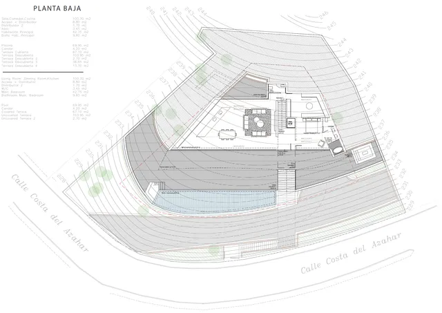 Luxury Villa Costa Azahar, Altea, Costa Blanca, Spain — Floor Plan 2