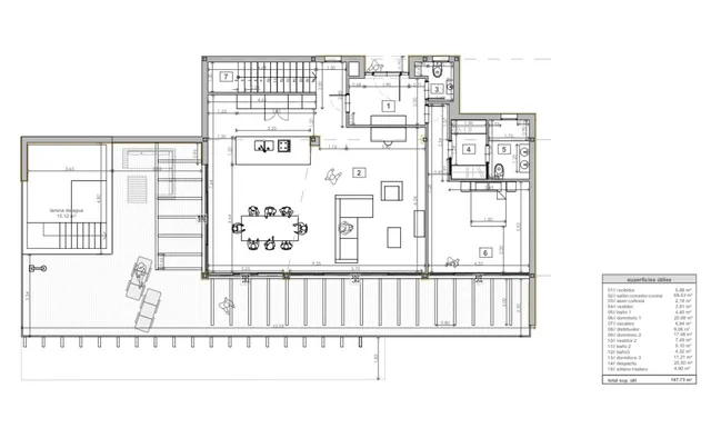 Exclusive new modern villa for sale in the iconic Altea Hills — Floor Plan 1