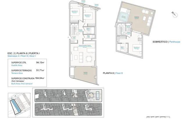Modern Luxury Penthouse in Torres Beach — Floor Plan 1