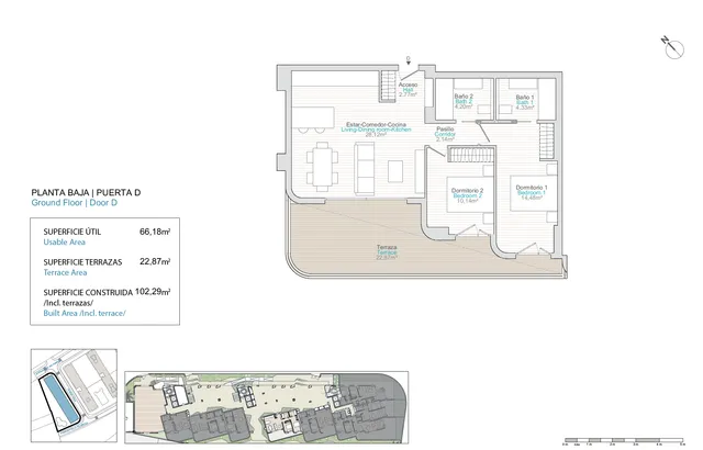 Modern Luxury Bungalow in Torres Beach — Floor Plan 1
