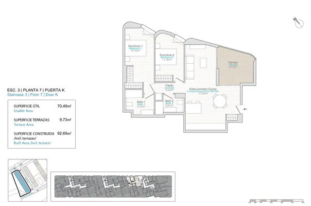 Modern Luxury Apartment in Torres Beach — Floor Plan 1