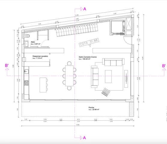 Эксклюзивные возможности для развития в Кап Мартине — Floor Plan 7