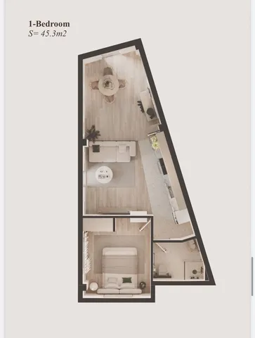 Здание с 6 новыми квартирами в Бенидорме — Floor Plan 5