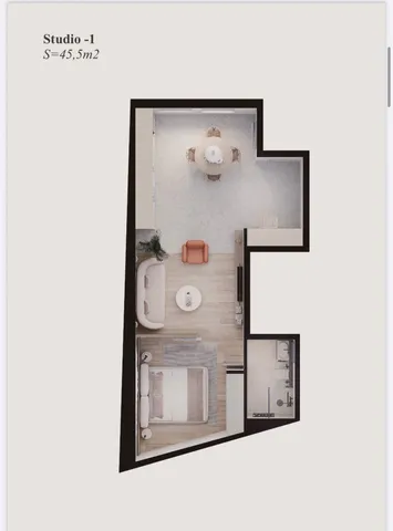 Здание с 6 новыми квартирами в Бенидорме — Floor Plan 1