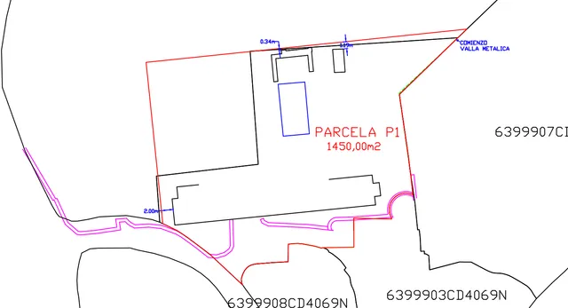 Urocza willa na zachodnim wybrzeżu Ibizy - w odległości spaceru od morza — Floor Plan 1