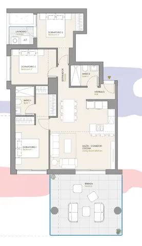 Camporrosso Towers — Floor Plan 1