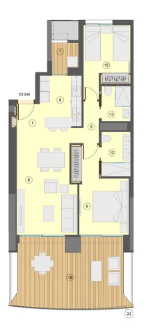 TM Sunset Sailors — Floor Plan 1