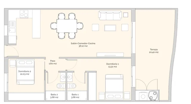 Marques Golf Resort — Floor Plan 1