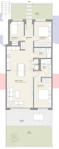 Camporrosso Sierra Cortina — Floor Plan 1