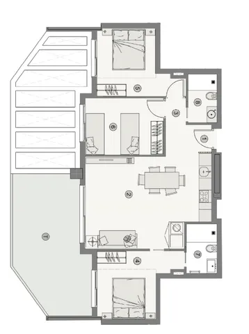 JADE Calpe — Floor Plan 1