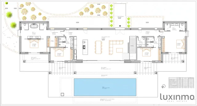 Villa Lumina - A Serene Sanctuary in the Secluded Valley of San Agustín — Floor Plan 1