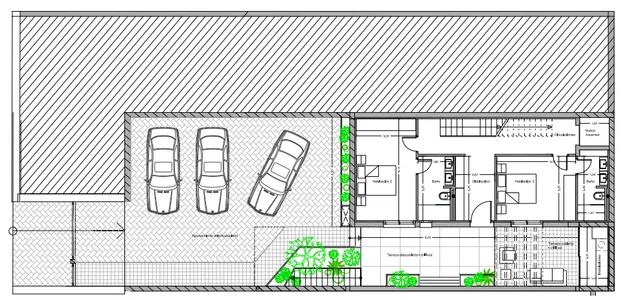 Modern Villa in Coloma — Floor Plan 1