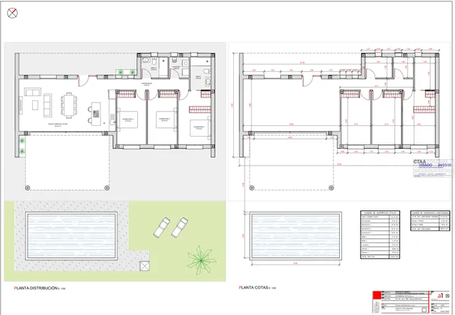 Рустикальный дом с 3 спальнями в Пиносе, Аликанте — Floor Plan 2