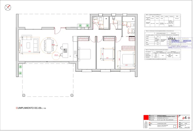 Рустикальный дом с 3 спальнями в Пиносе, Аликанте — Floor Plan 4