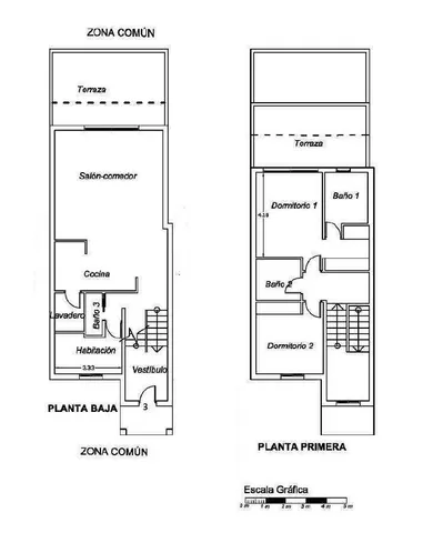 4-Bedroom modern semi-detached house with mountain views in Roca Llisa — Floor Plan 1