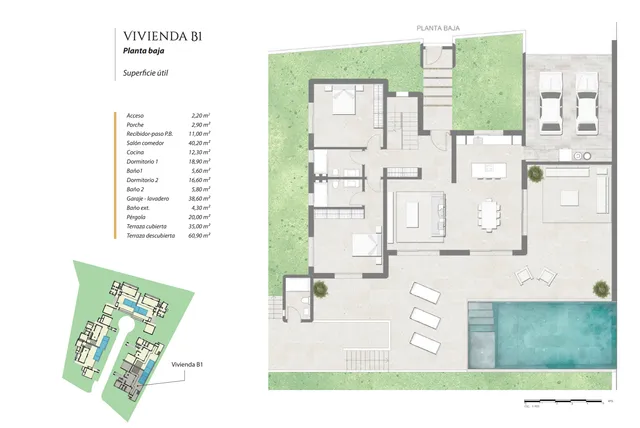 Moraira Nature — Floor Plan 1