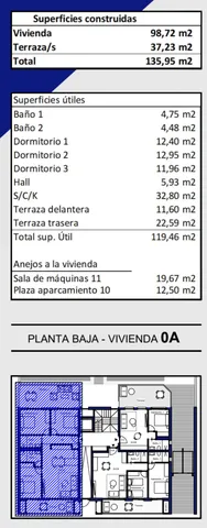 Modern Apartment in Villajoyosa — Floor Plan 2