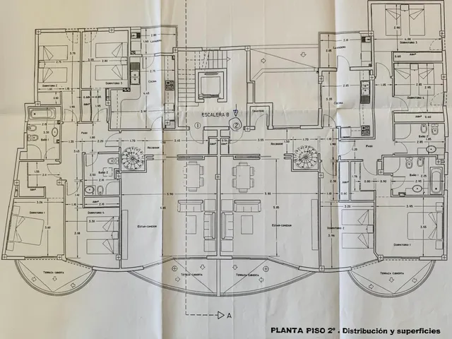Exclusive Summer Rental: Contemporary Duplex Penthouse in Es Viver, Ibiza — Floor Plan 1