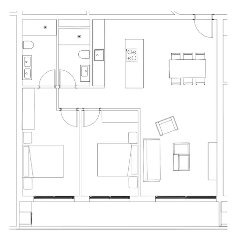 Bungalow Moderne à Calpe-Manzanera — Floor Plan 1