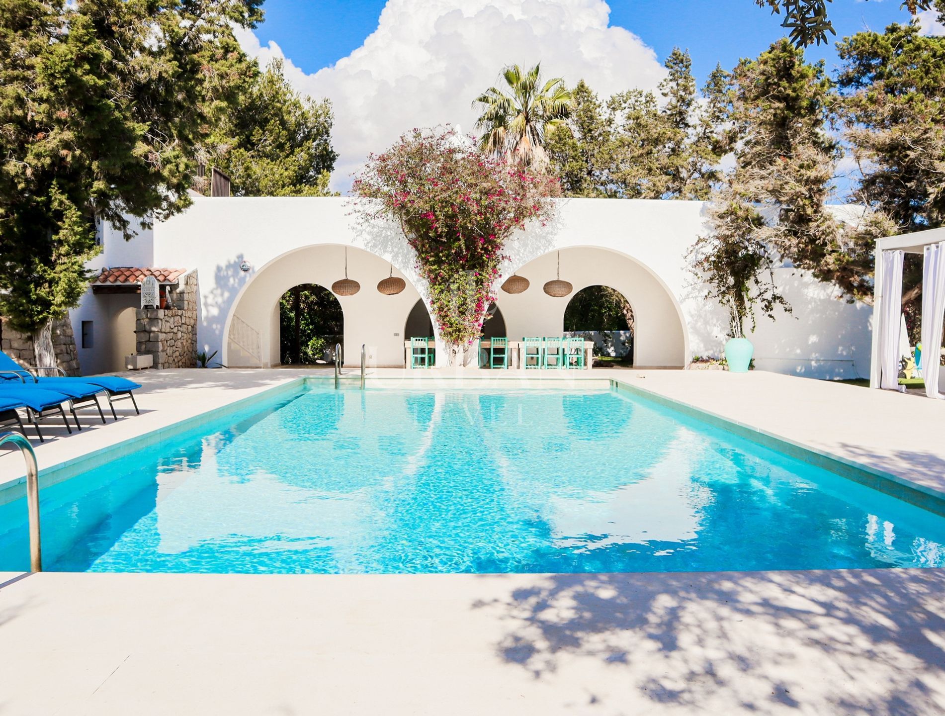 Spacious Six-Bedroom Villa with Pool in Ibiza