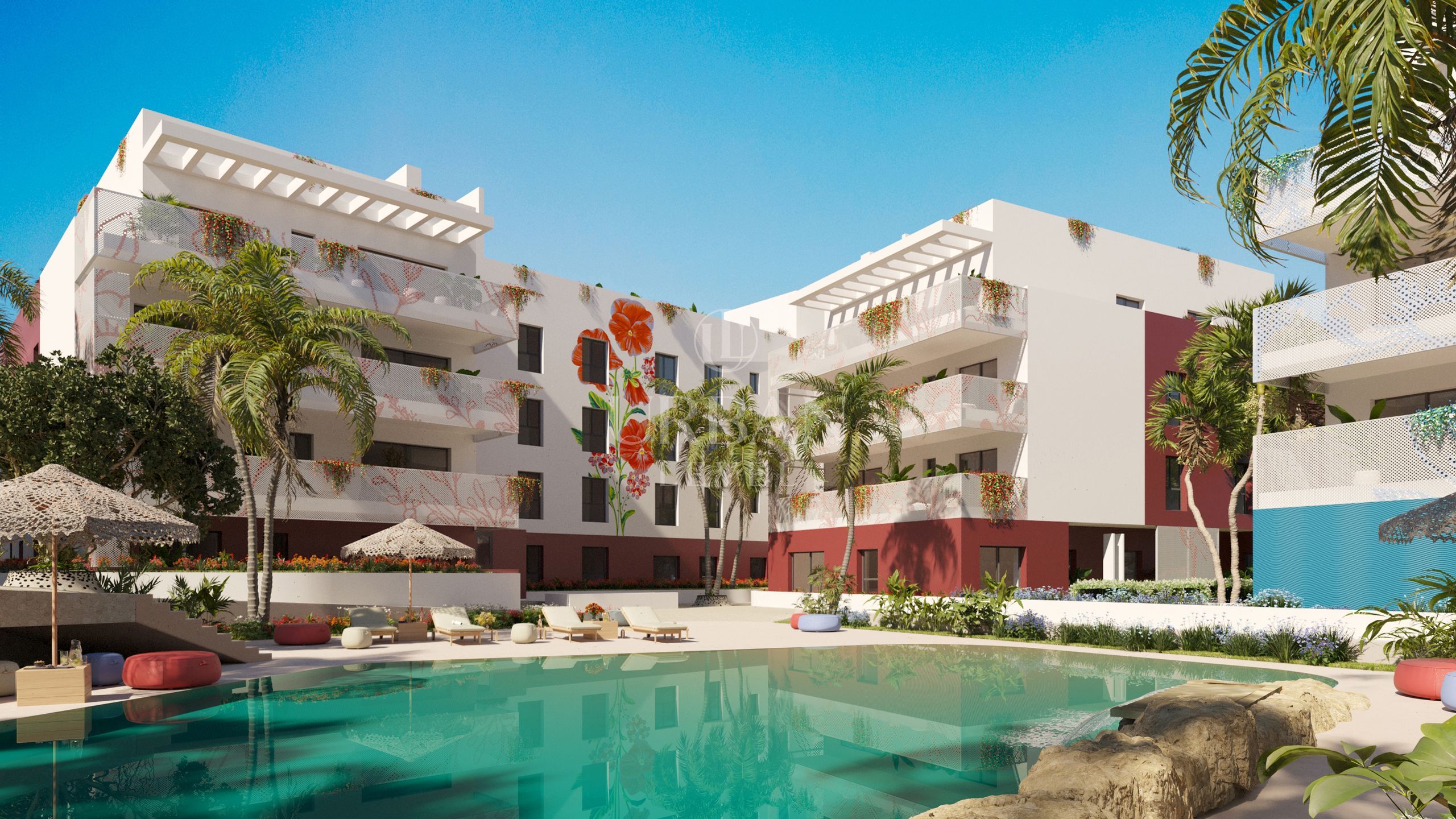 Newly built 2-bedroom apartment in Ibiza