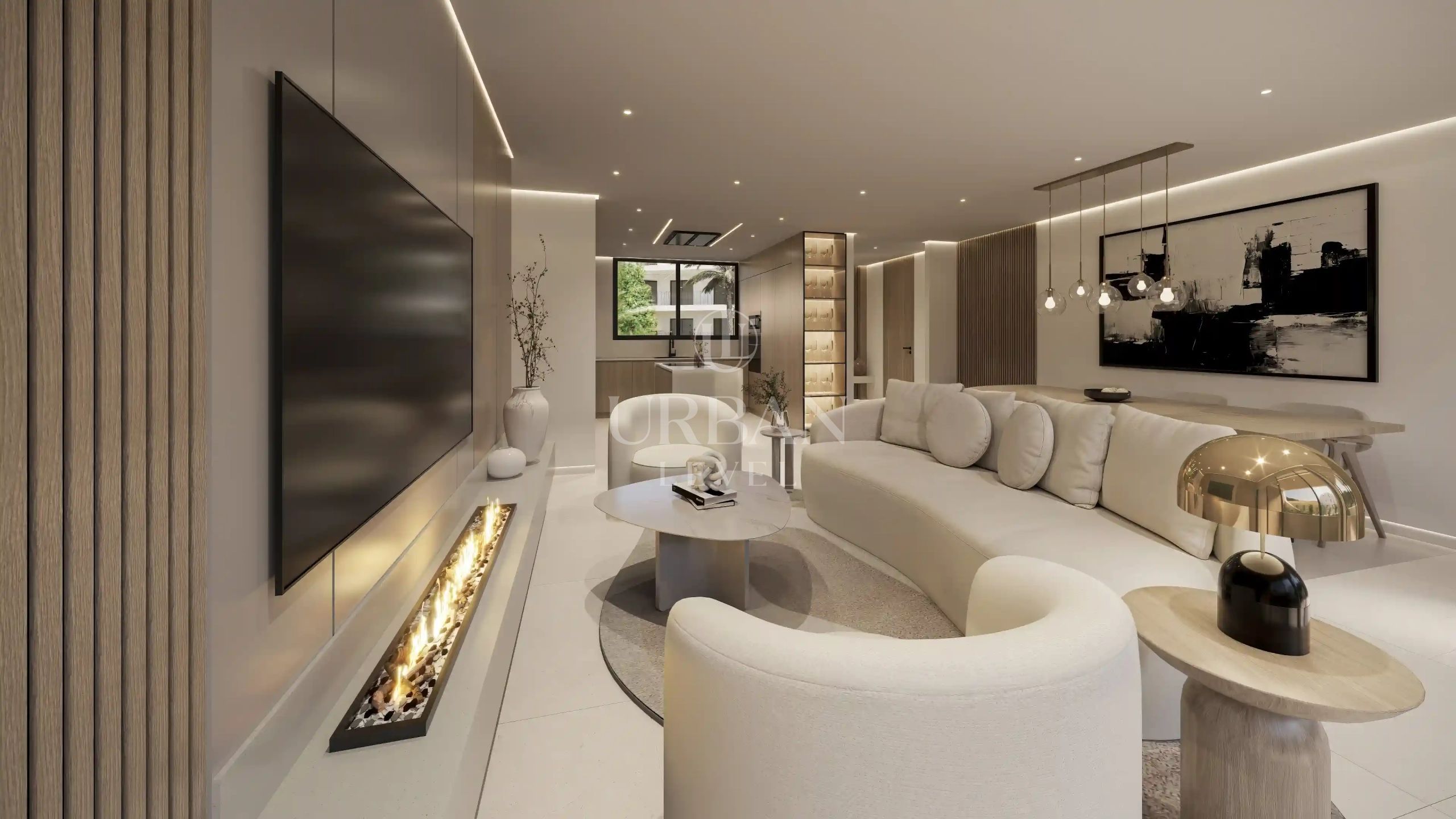 Luxury apartment with 3 bedrooms in Santa Eulalia