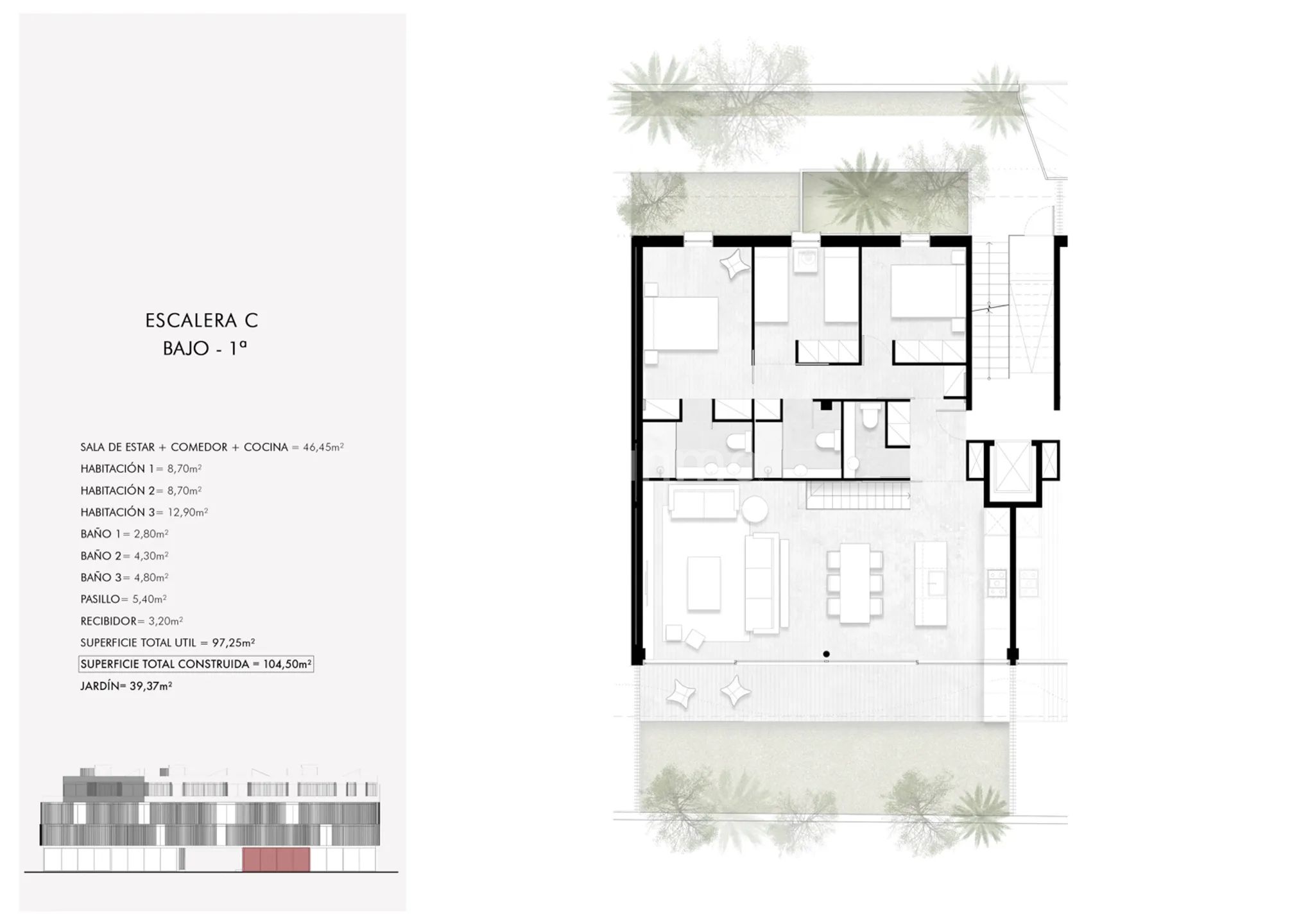 Modern new build apartment for sale in Talamanca, Ibiza — photo 14