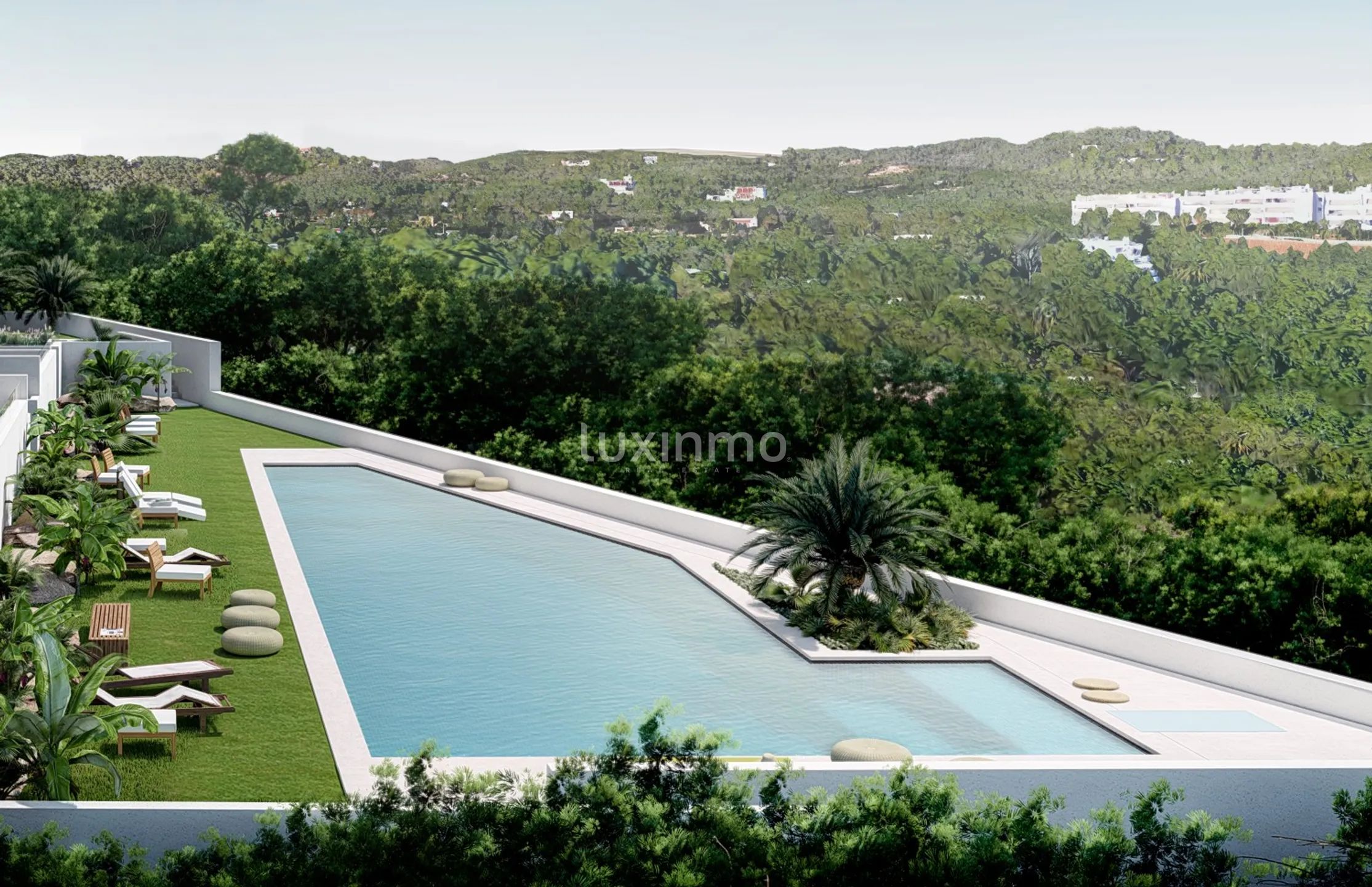 Newly built apartments with sea views in San Carlos, Ibiza — photo 9