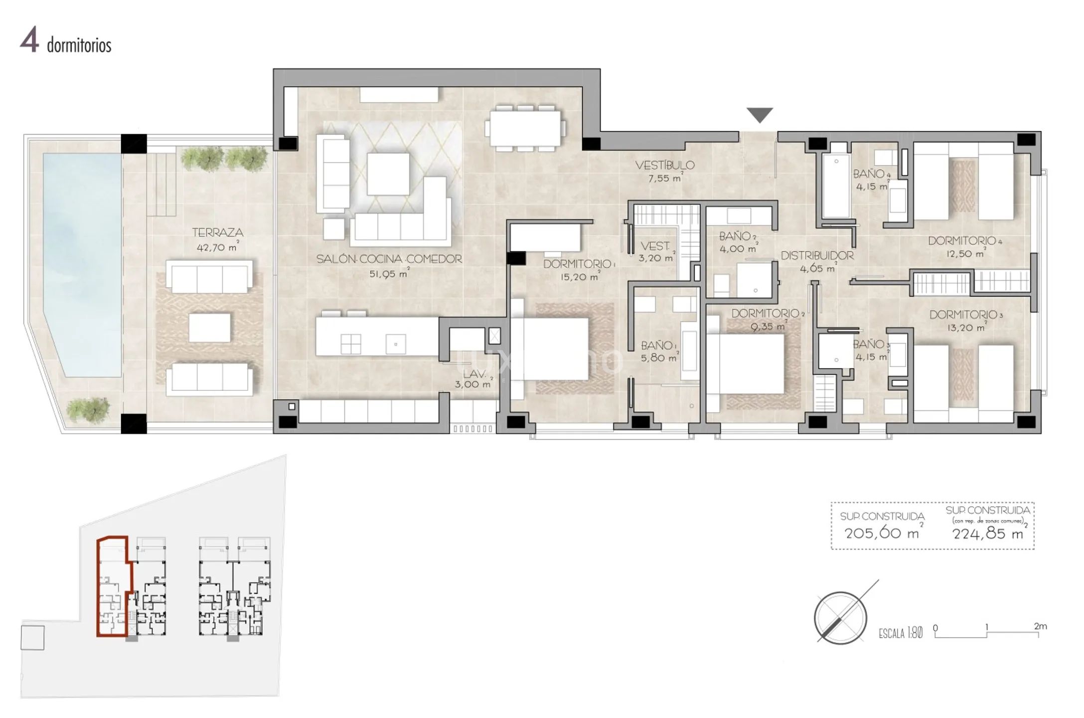 Newly built apartments with sea views in San Carlos, Ibiza — photo 10