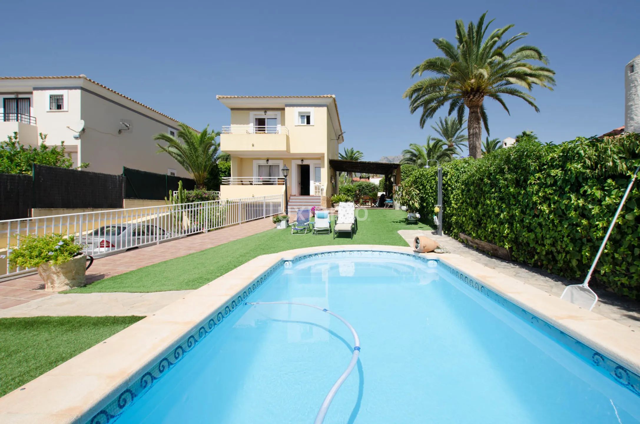 Colonial style detached house in La Nucia