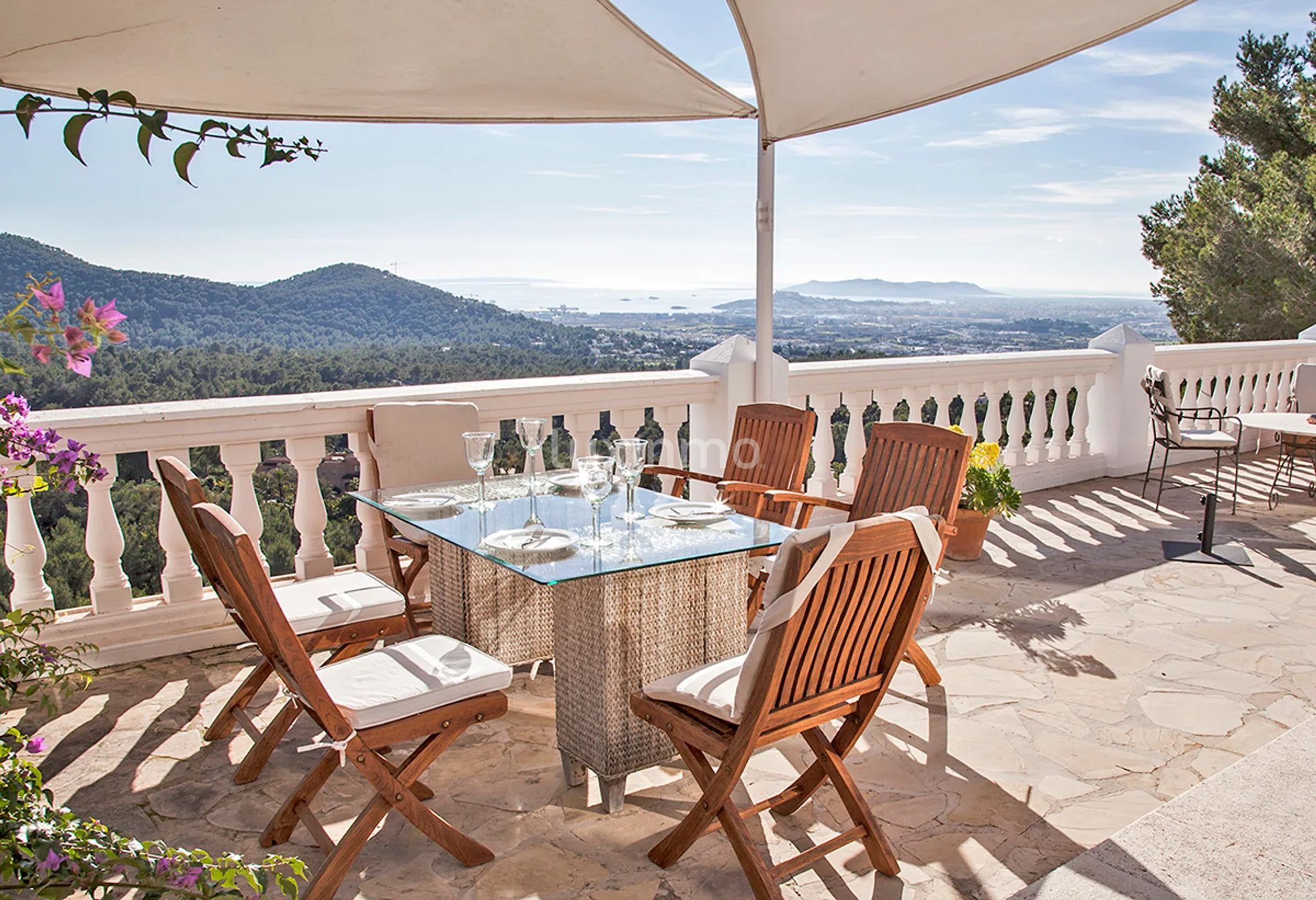 Villa mit Touristenschein und herrlichem Meerblick in Can Furnet, Ibiza — photo 22