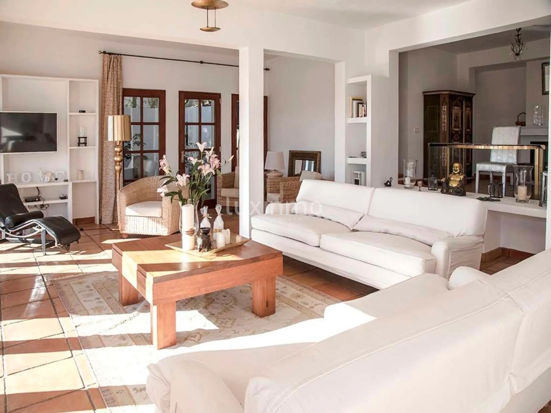 Villa mit Touristenschein und herrlichem Meerblick in Can Furnet, Ibiza — photo 12