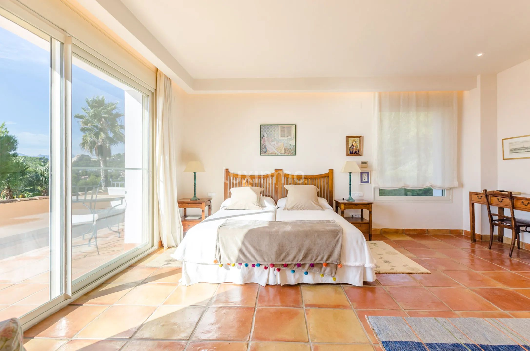 Colonial style villa in Altea Hills with sea views — photo 35