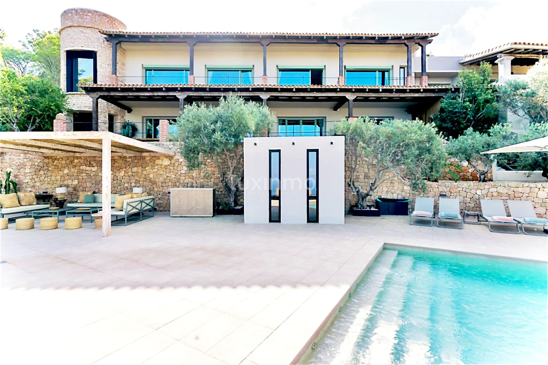 Lyxvilla med fantastisk havsutsikt till salu på Ibiza — photo 24