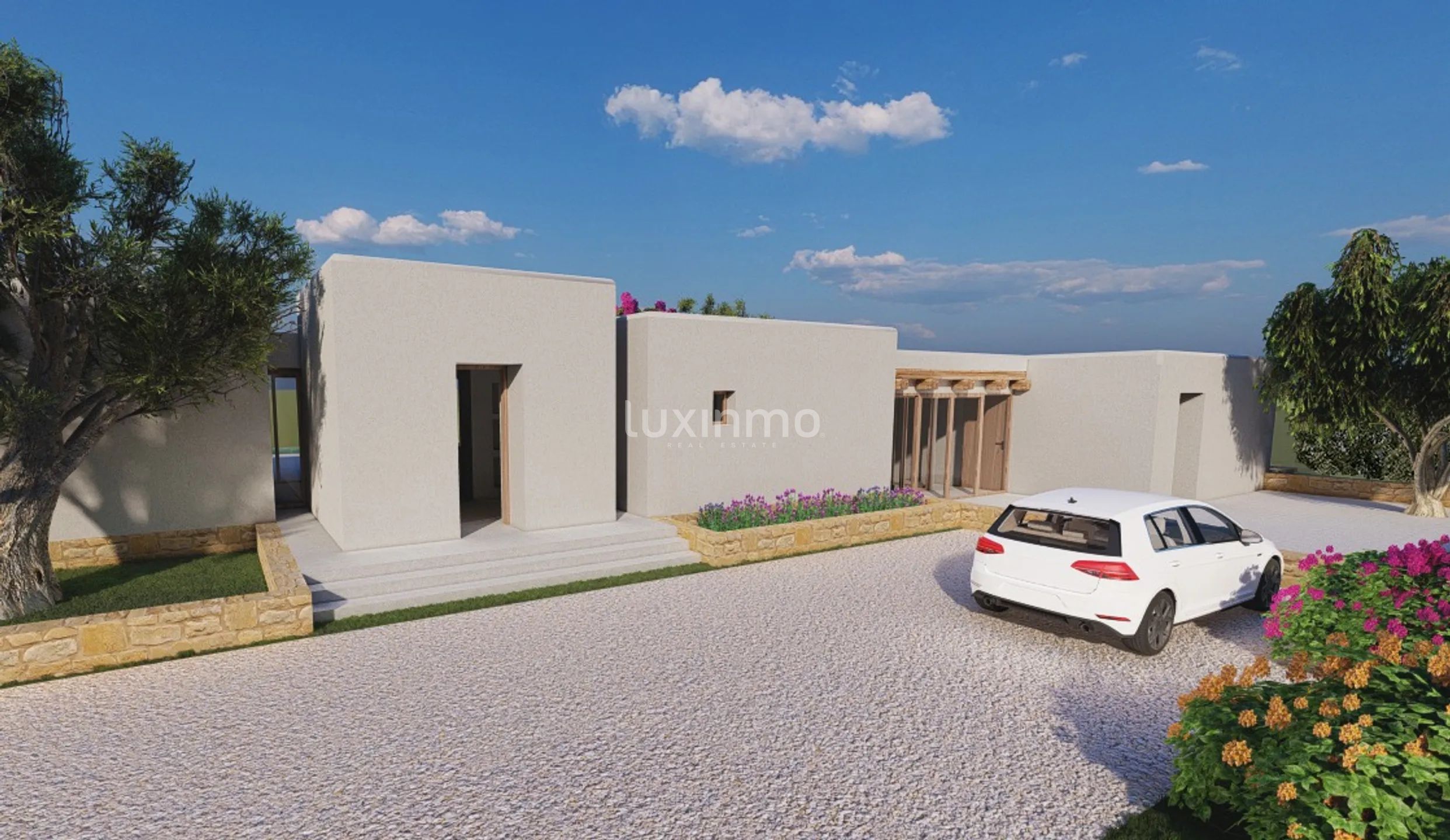 Участок для продажи с проектом в Санта Гертрудис — photo 8