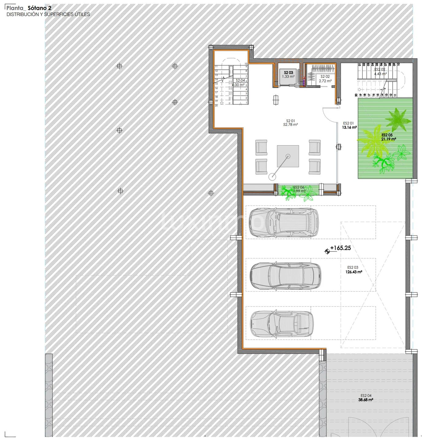 Villa in een bevoorrechte urbanisatie — Floor Plan 1