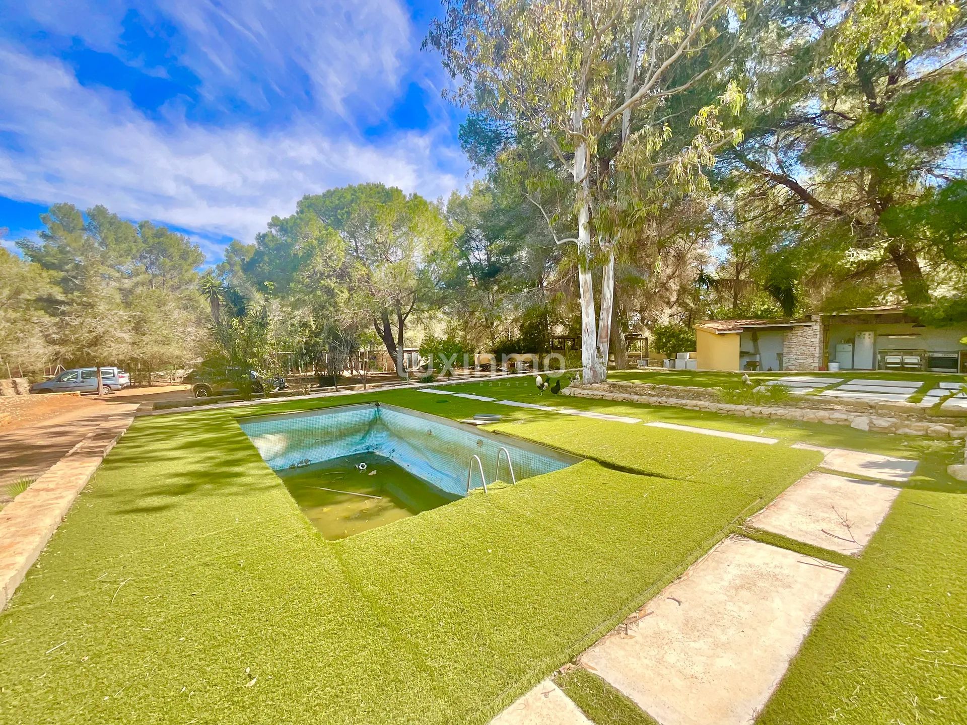 Rustikk Finca i privat skogsområde i Santa Eulalia, ideell for en stor familie eller et fellesskap — photo 15