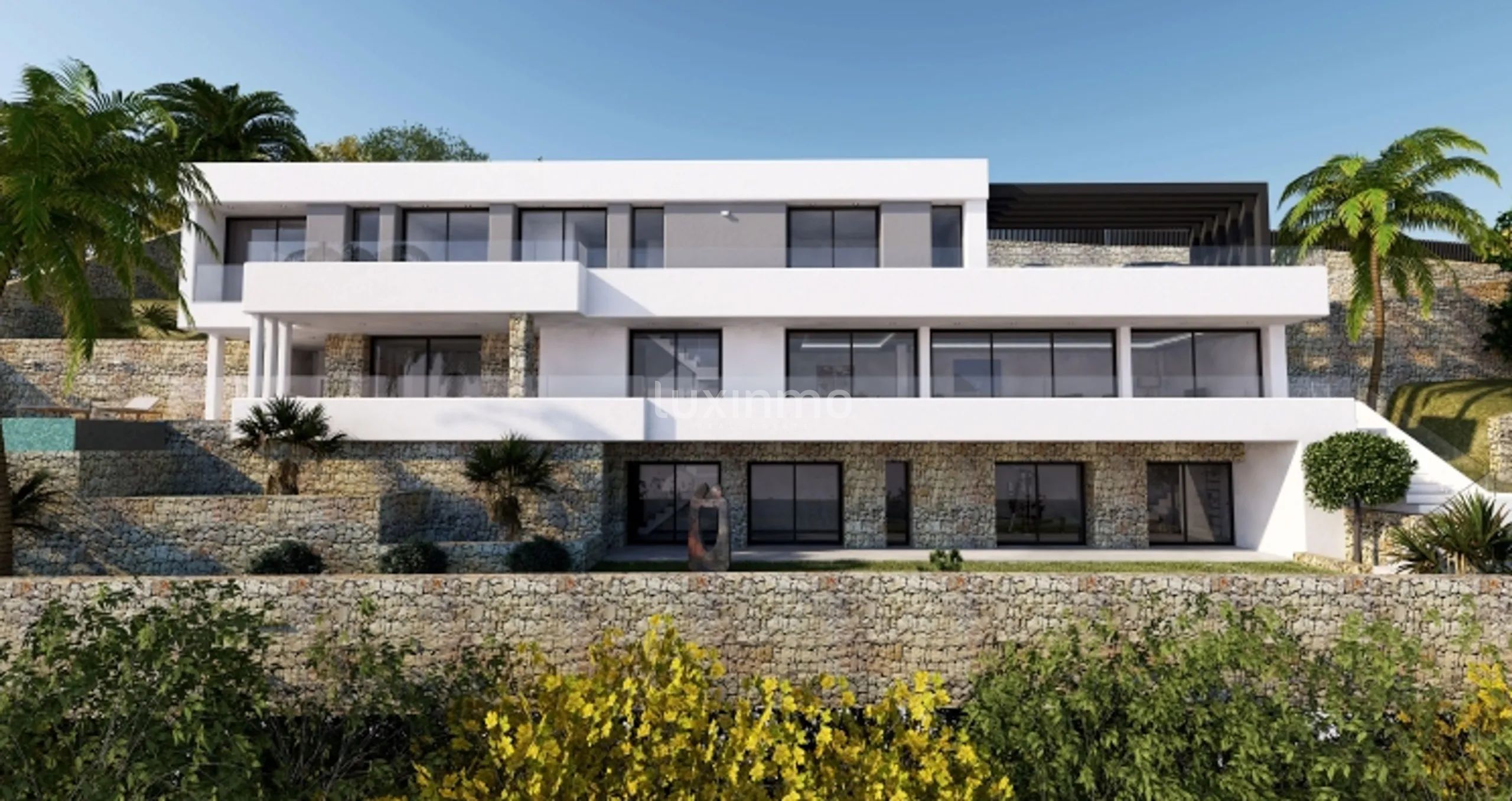 Luxusvilla im Bau mit atemberaubendem Meerblick in Jávea — photo 1