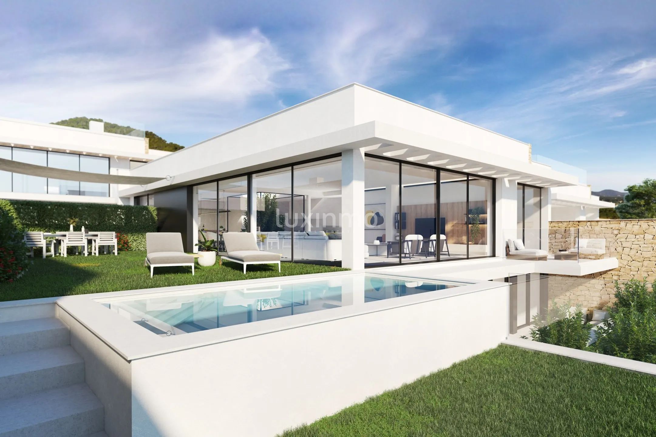 Villa de lujo de nueva construcción con vistas al mar en Santa Eulalia — photo 1