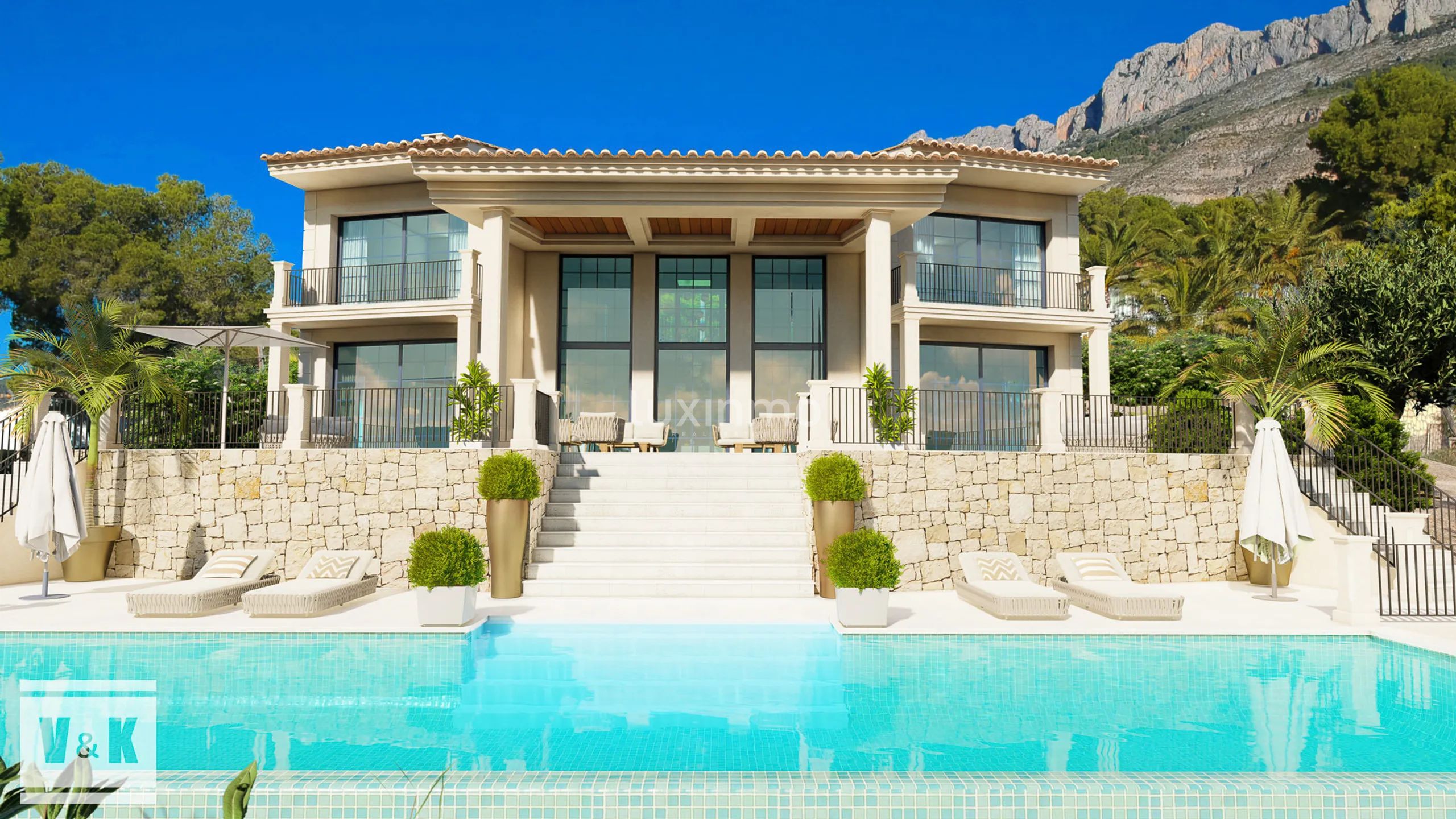 Large flat plot of land with sea views in Altea — photo 8