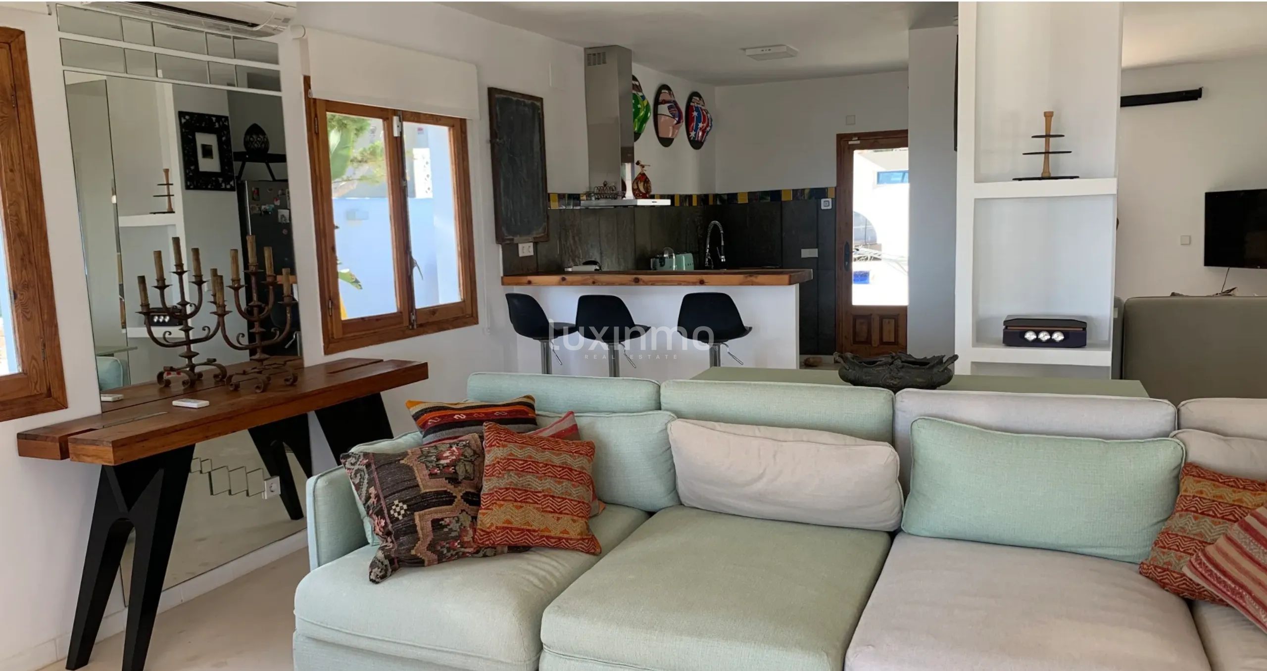 Villa avec vue sur la mer et l'île d'Es Vedra — photo 13