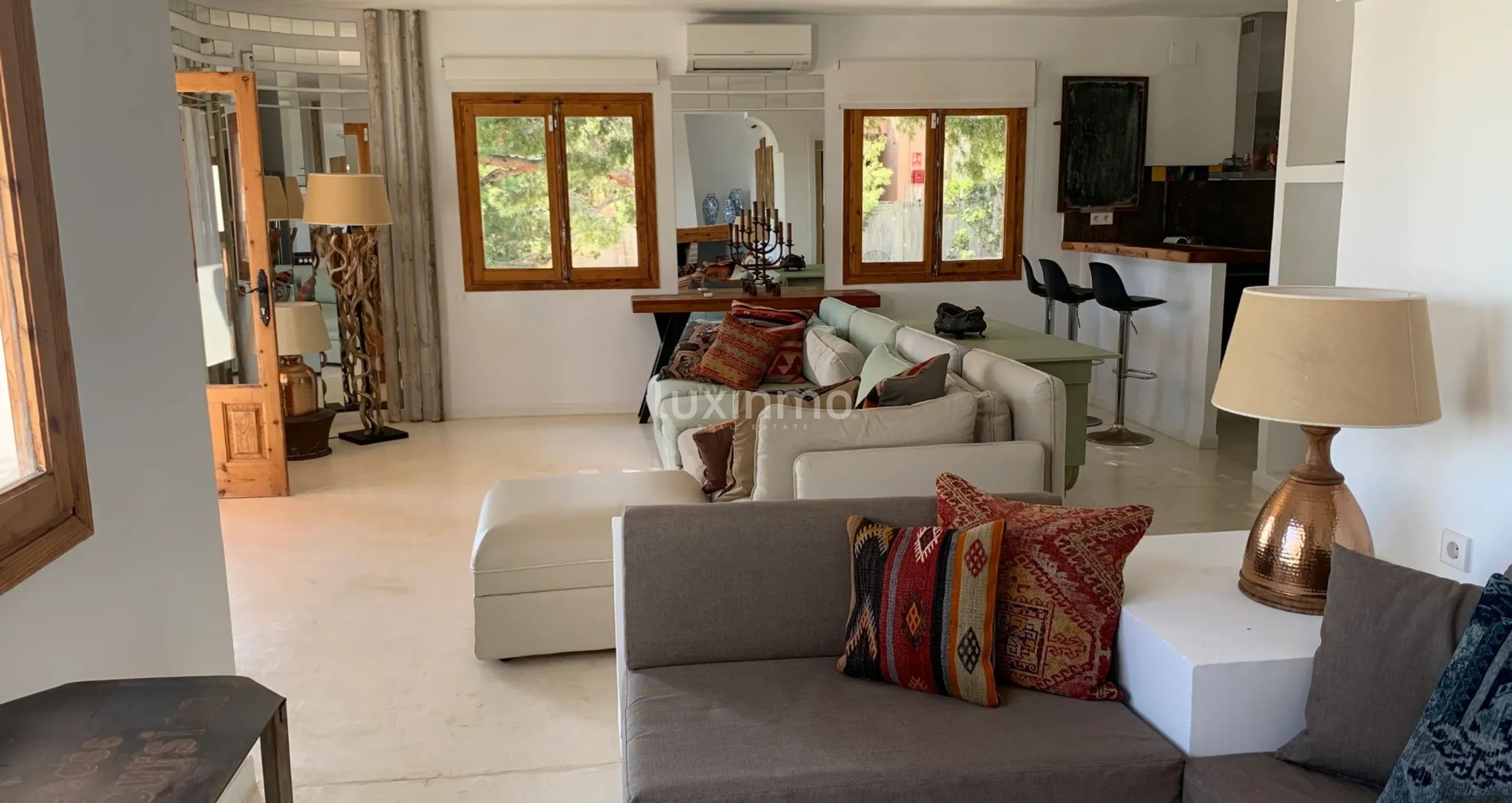 Villa avec vue sur la mer et l'île d'Es Vedra — photo 12