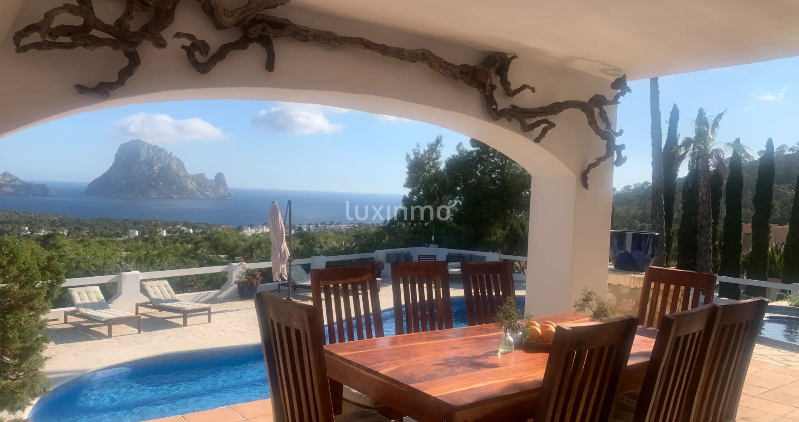 Villa avec vue sur la mer et l'île d'Es Vedra — photo 9