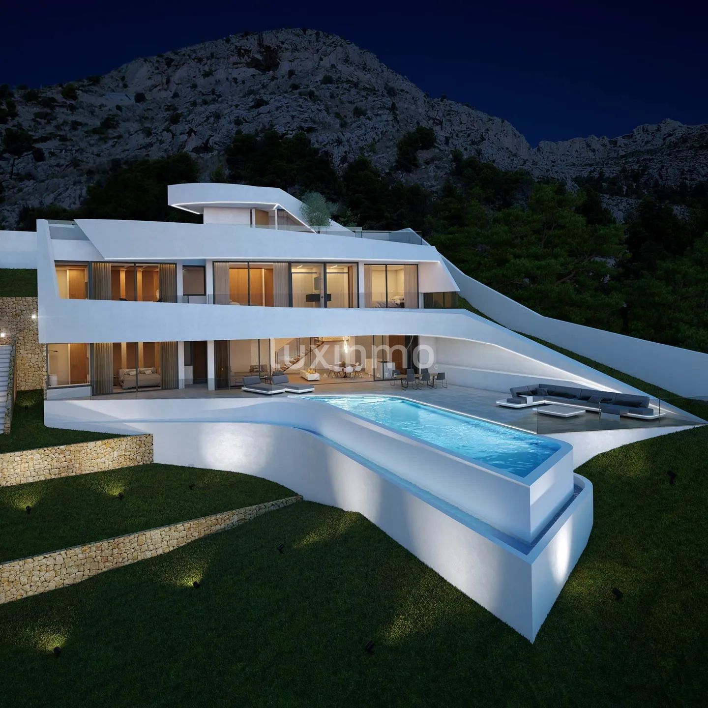 Contemporary villa with sea views in Altea Hills — photo 10